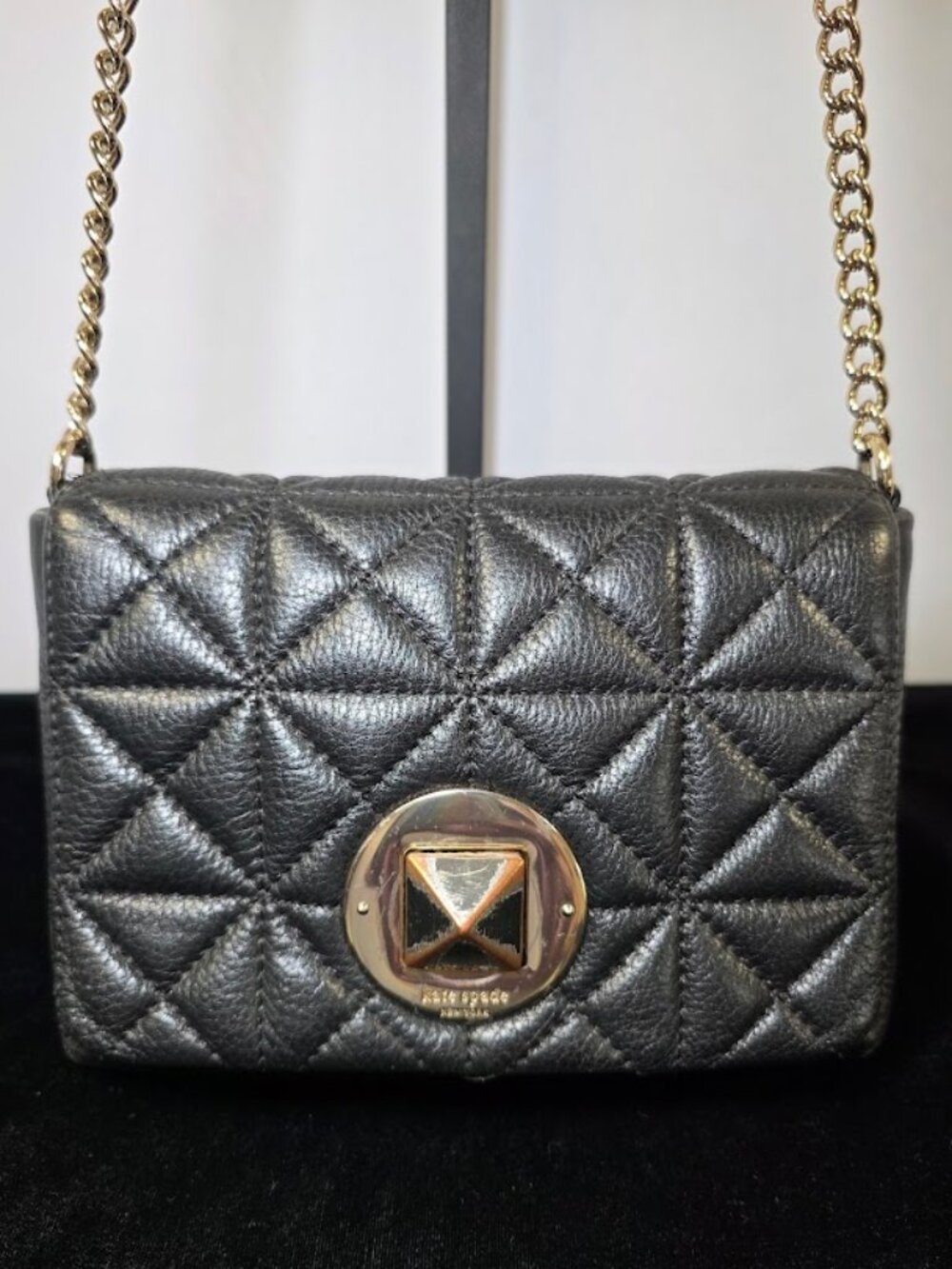 Kate Spade Whitaker Place Naomi Quilted Black Crossbody
